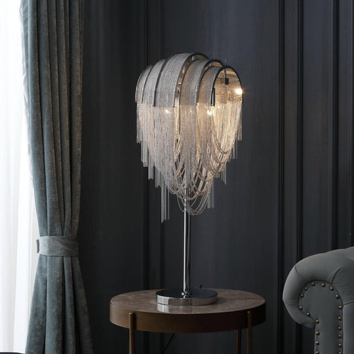 Chains Tassel Table Lamp-DWHOME