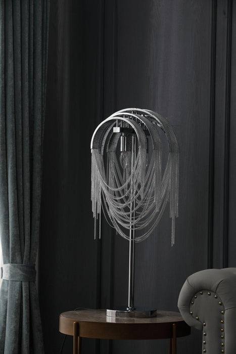 Chains Tassel Table Lamp-DWHOME