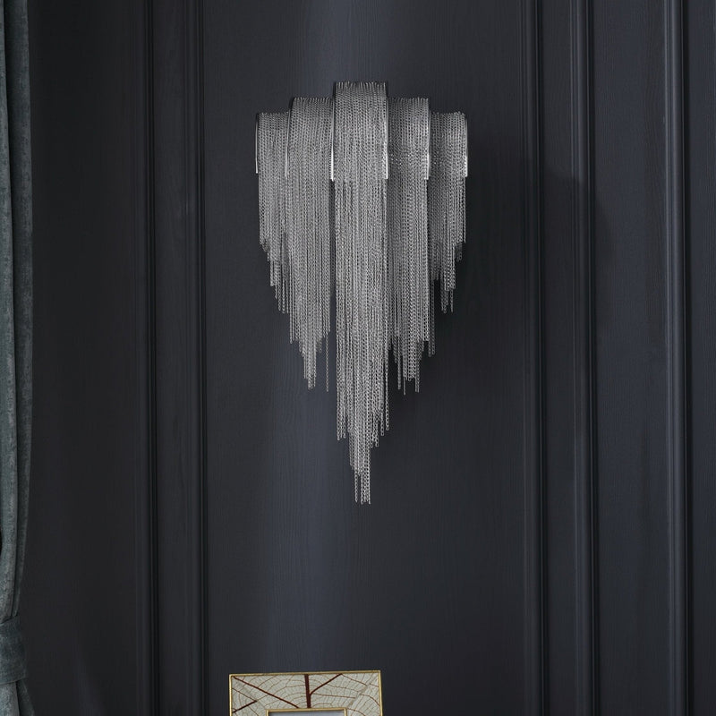 Chains Tassel Wall Lamp-DWHOME