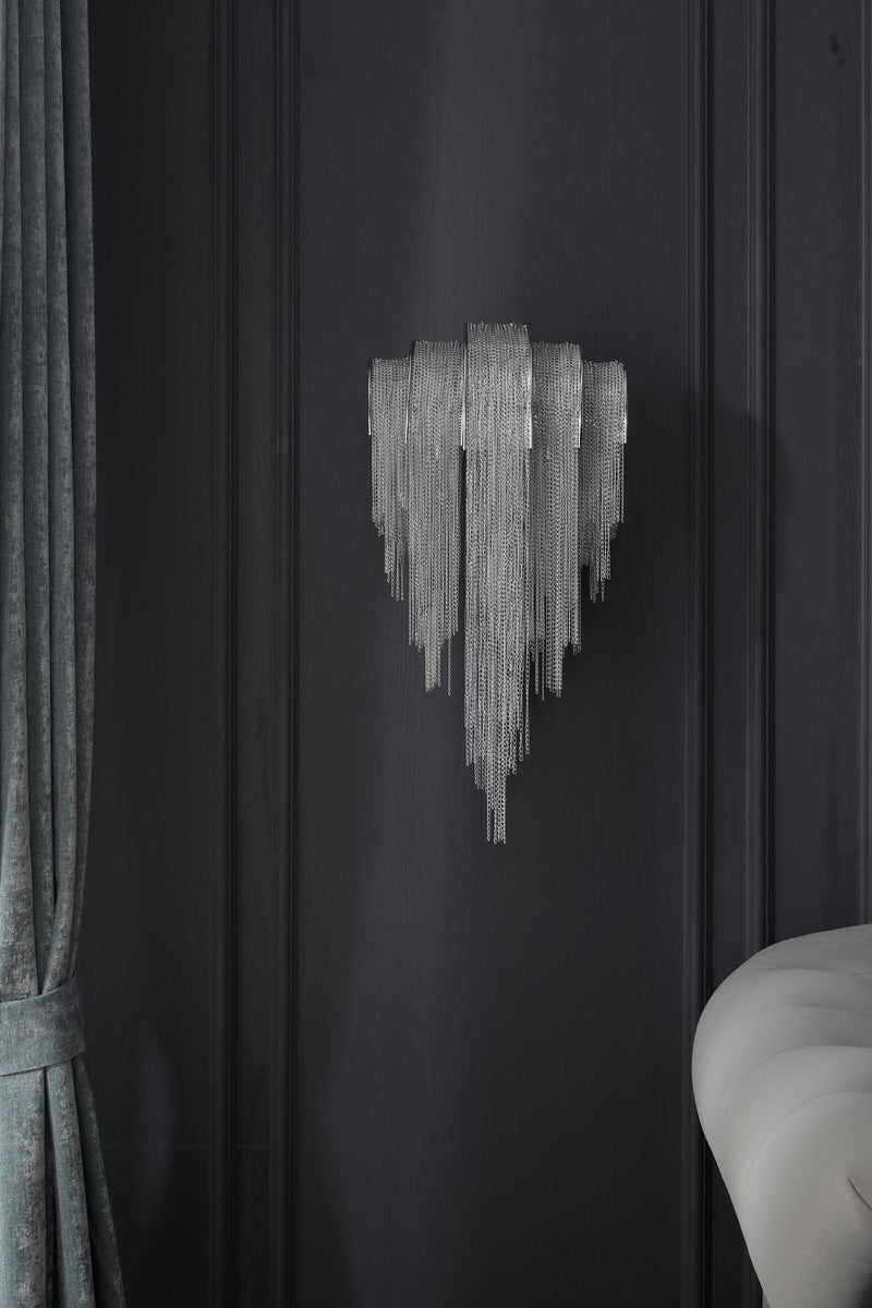 Chains Tassel Wall Lamp-DWHOME
