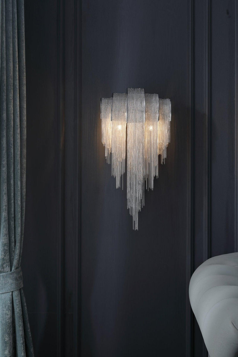 Chains Tassel Wall Lamp-DWHOME
