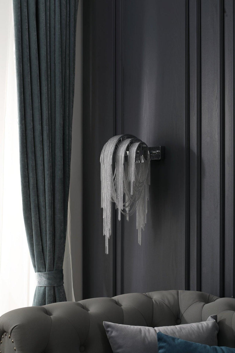 Chains Tassel Wall Lamp-DWHOME