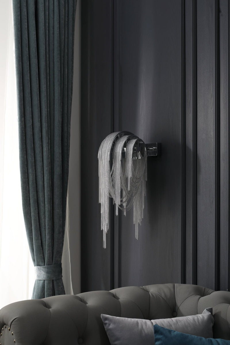 Chains Tassel Wall Lamp-DWHOME