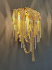 Chains Tassel Wall Lamp-DWHOME