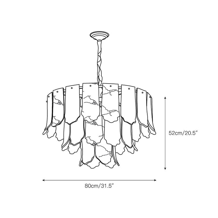 Elba Chandelier-DWHOME