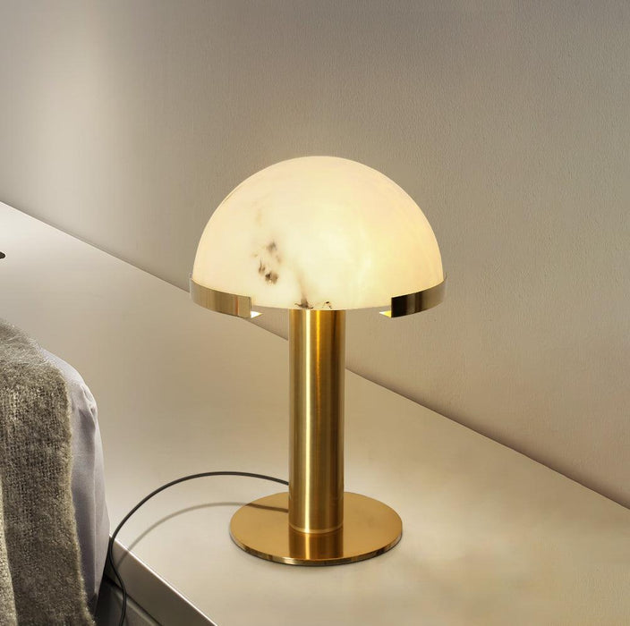 Elegance Alabaster Table Lamp - DWHOME