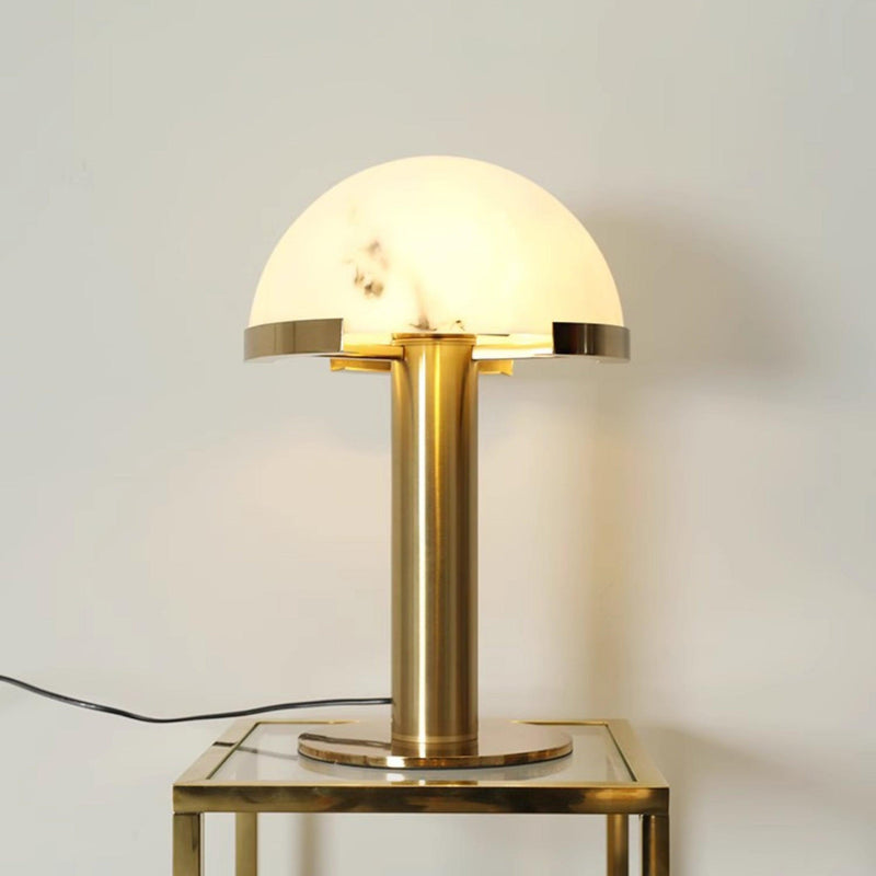 Elegance Alabaster Table Lamp-DWHOME
