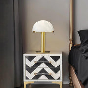 Elegance Alabaster Table Lamp-DWHOME