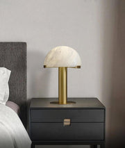 Elegance Alabaster Table Lamp-DWHOME