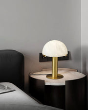 Elegance Alabaster Table Lamp-DWHOME