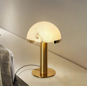 Elegance Alabaster Table Lamp-DWHOME