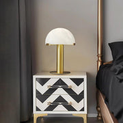 Elegance Alabaster Table Lamp-DWHOME