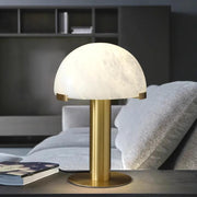 Elegance Alabaster Table Lamp-DWHOME