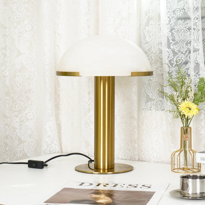 Elegance Alabaster Table Lamp - DWHOME