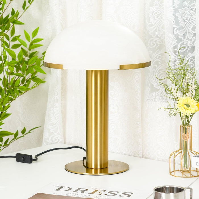 Elegance Alabaster Table Lamp - DWHOME