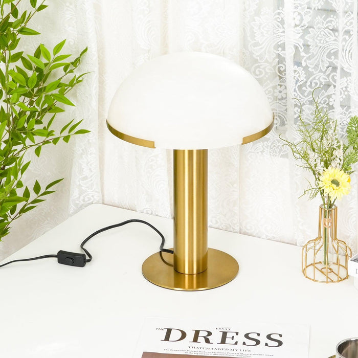 Elegance Alabaster Table Lamp - DWHOME