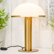 Elegance Alabaster Table Lamp-DWHOME