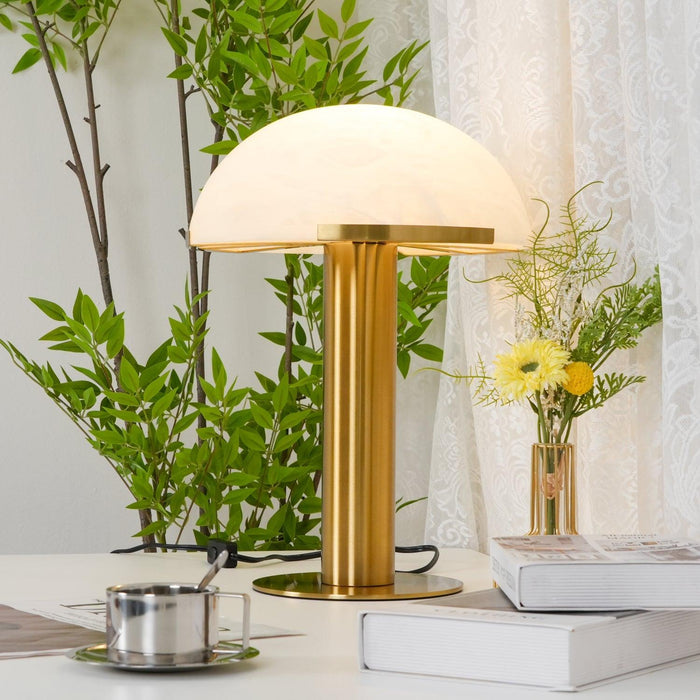 Elegance Alabaster Table Lamp - DWHOME