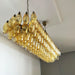 Elegant Amber Murano Poliedri Chandelier-DWHOME