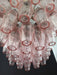 Poliedri Murano Pink Chandelier-DWHOME