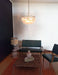 Poliedri Murano Pink Chandelier-DWHOME
