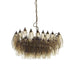 Poliedri Murano Smoked Chandelier-DWHOME