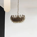 Poliedri Murano Smoked Chandelier-DWHOME