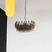 Poliedri Murano Smoked Chandelier-DWHOME