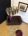 Poliedri Murano Transparent Smoked Chandelier-DWHOME