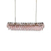 Elegant Pink Murano Poliedri Chandelier-DWHOME