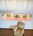 Elegant Pink Murano Poliedri Chandelier-DWHOME