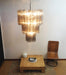 Elegant Smoke Murano Glass Tube Chandelier-DWHOME