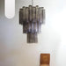 Elegant Smoke Murano Glass Tube Chandelier-DWHOME