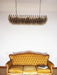 Elegant Smoked Murano Poliedri Chandelier-DWHOME