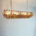 Elegant Smoked Murano Poliedri Chandelier-DWHOME