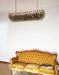 Elegant Smoked Murano Poliedri Chandelier-DWHOME