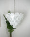 Elegant White Murano Disc Chandelier-DWHOME