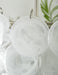 Elegant White Murano Disc Chandelier-DWHOME