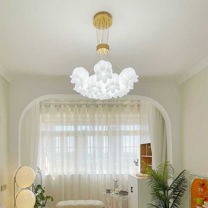 Elegant Floral Pendant Light-DWHOME