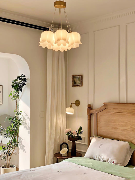 Elegant Floral Pendant Light-DWHOME