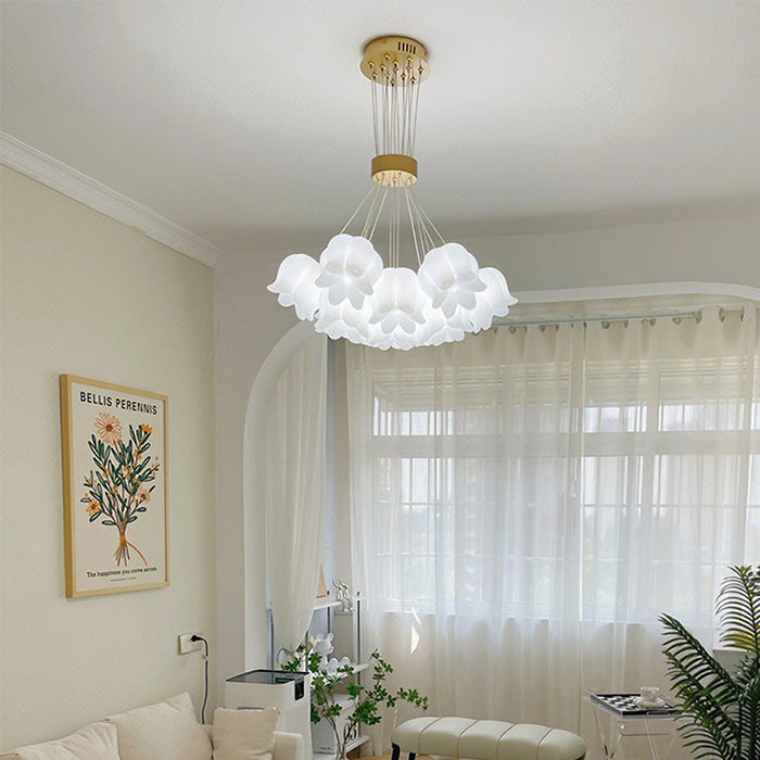 Elegant Floral Pendant Light-DWHOME