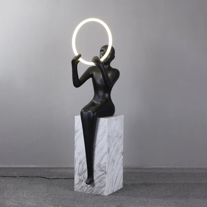 Elena Sculpture Floor Lamp - DWHOME