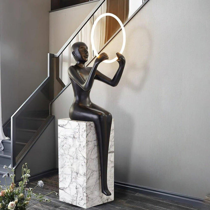 Elena Sculpture Floor Lamp - DWHOME