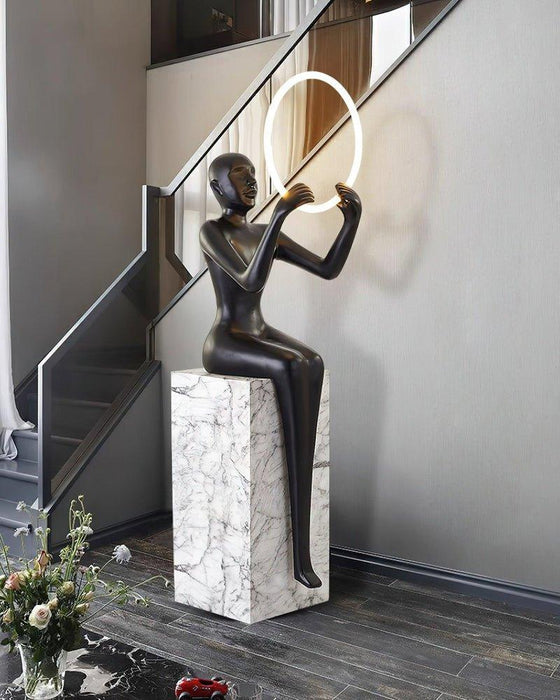 Elena Sculpture Floor Lamp - DWHOME