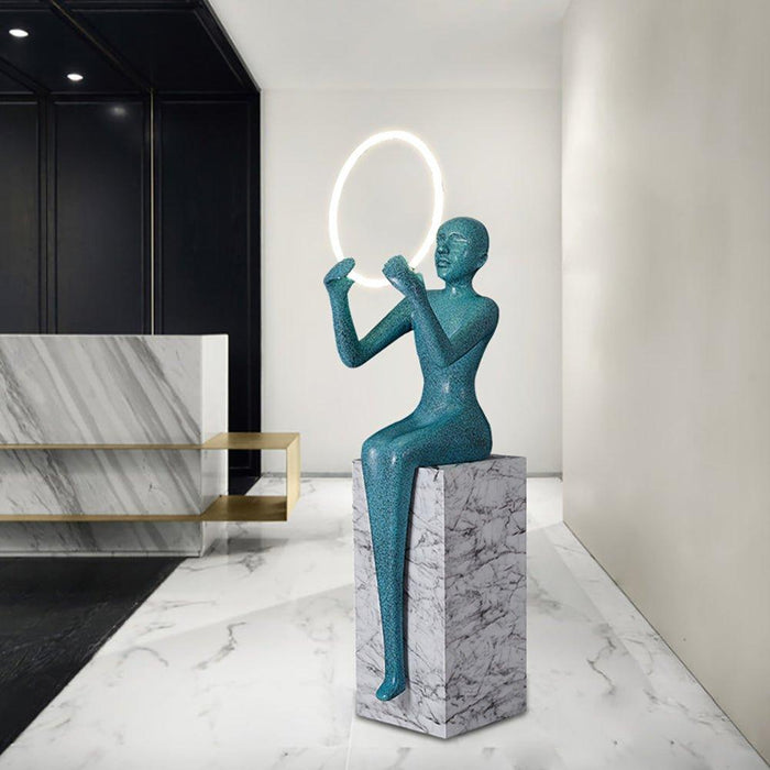 Elena Sculpture Floor Lamp - DWHOME