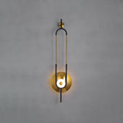 Ellipse Ring Marble Wall Light-DWHOME