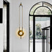 Ellipse Ring Marble Wall Light.