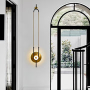 Ellipse Ring Marble Wall Light-DWHOME