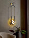 Ellipse Ring Marble Wall Light.