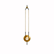 Ellipse Ring Marble Wall Light-DWHOME